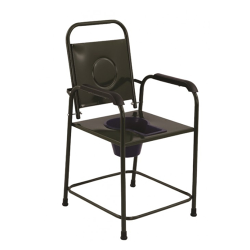 KW 455 COMMODE CHAIR METAL -FEMALE