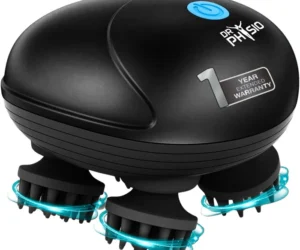 Dr Physio USA Head & Scalp Massager -1036 (Black)
