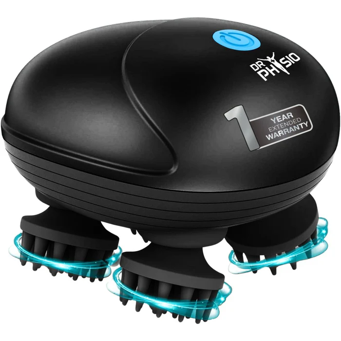 Dr Physio USA Head & Scalp Massager -1036 (Black)