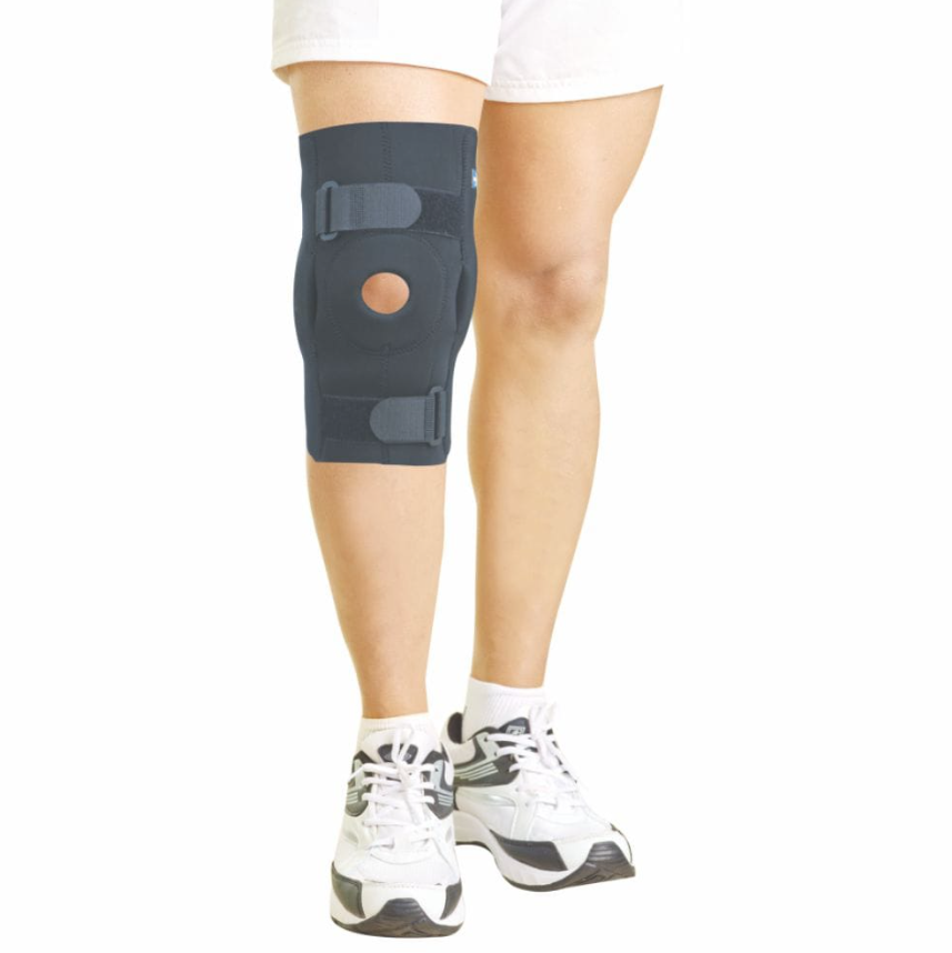 Dyna Hinged Knee Brace Premium | Neoprene | Joint Stability & Pain Relief | Sports & Gym Injury Recovery | Durable & Comfortable | Unisex